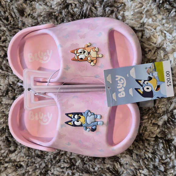 Bluey Other - NEW Bluey Pink Sandals